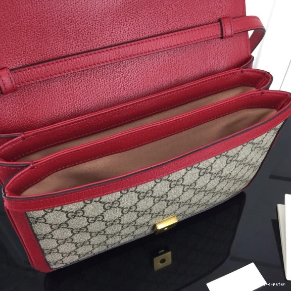 Hyperpeter shoulder Queen medium Gucci Margaret GG bag 0803